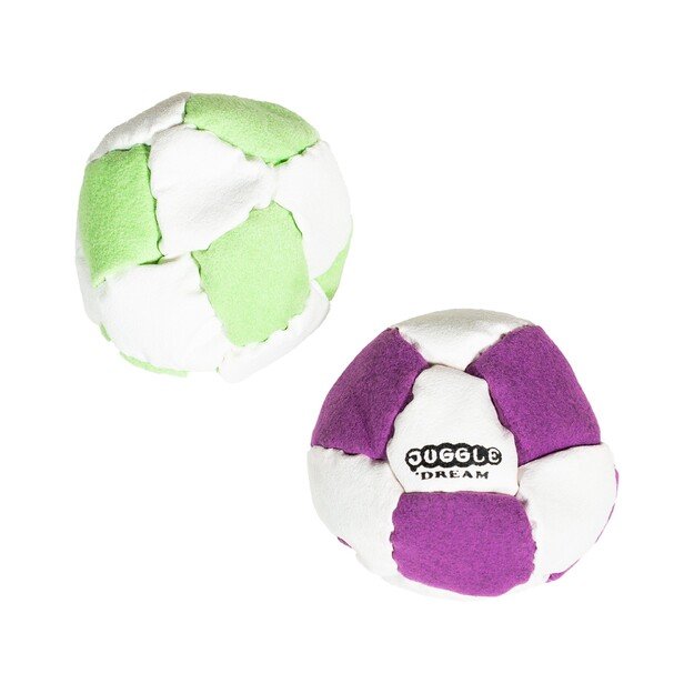 Juggle Dream 14-panelių spardymo kamuoliukai (footbag'ai) užpildyti smėliu