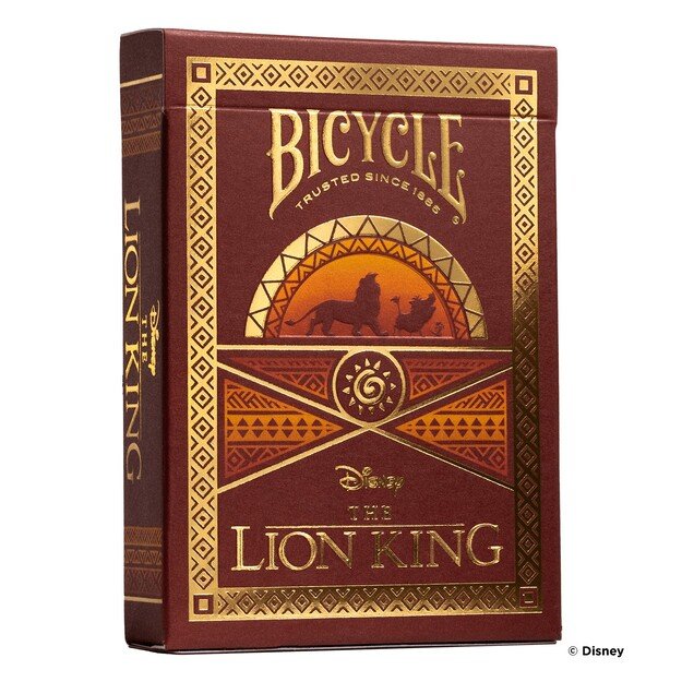 Bicycle Disney Lion King Inspired kortos