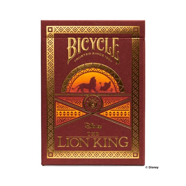 Bicycle Disney Lion King Inspired kortos
