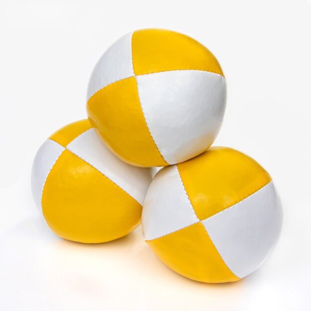 Juggle Dream 120g  "Thuds" žongliravimo kamuoliukas, dvispalvis su balta spalva 3