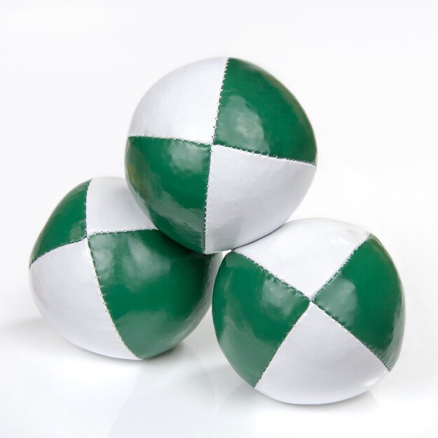 Juggle Dream 120g  "Thuds" žongliravimo kamuoliukas, dvispalvis su balta spalva 5