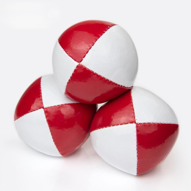 Juggle Dream 120g  "Thuds" žongliravimo kamuoliukas, dvispalvis su balta spalva 2
