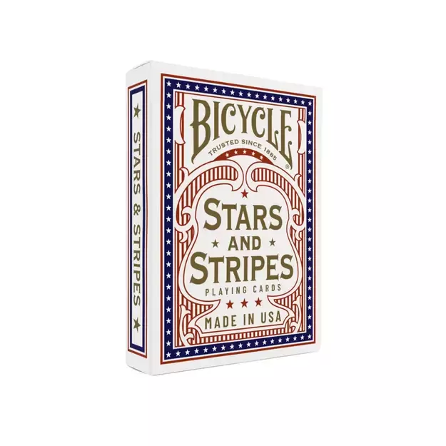 Bicycle Stars and Stripes žaidimo kortos