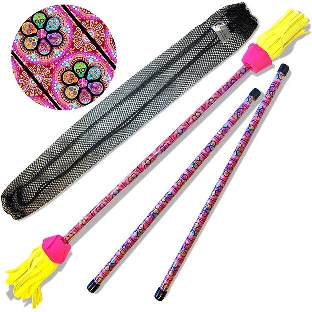 FNG Art-Deco Flowerstick,  Sugar Skull