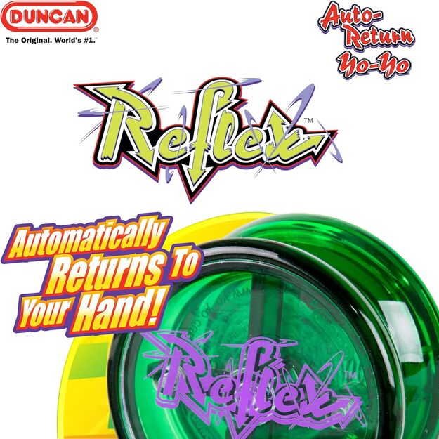 Duncan Reflex automatinis yo-yo, žalias