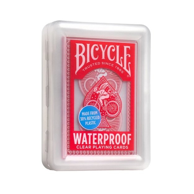 Vandeniui atsparios plastikinės Bicycle kortos