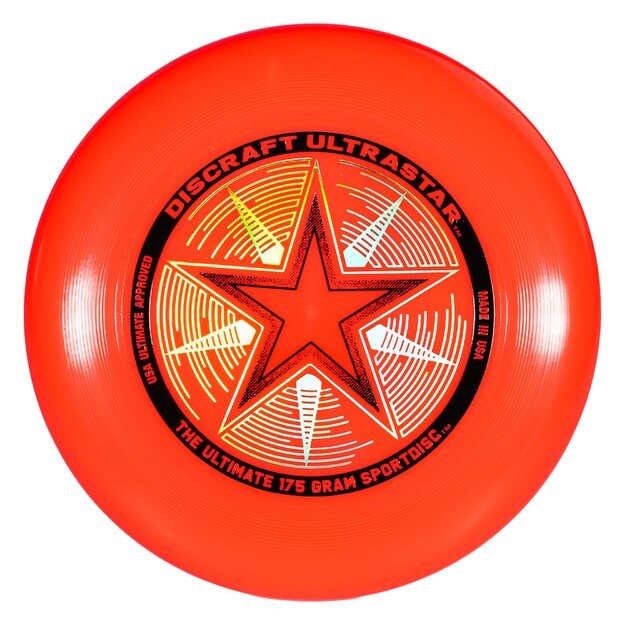 Discraft Ultrastar 175 g, raudonas