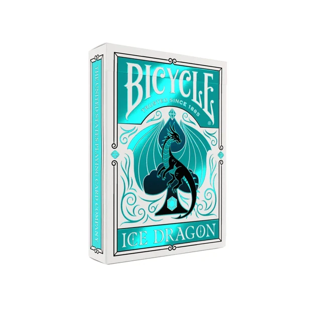 Bicycle Ice Dragon žaidimo kortos