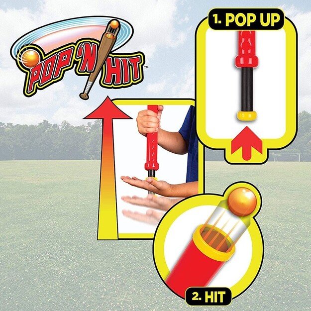 Duncan „Pop 'N Hit“ smūgiavimo lazda su kamuoliukais