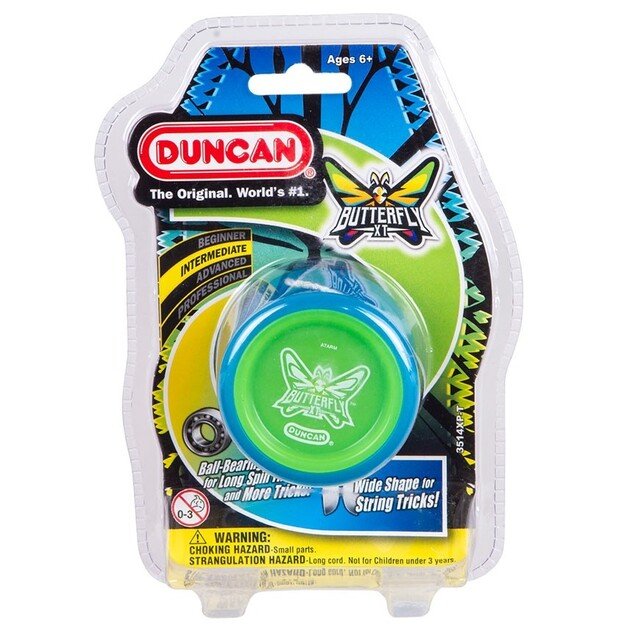 Duncan Butterfly XT guolinis yo-yo, mėlynas/žalias