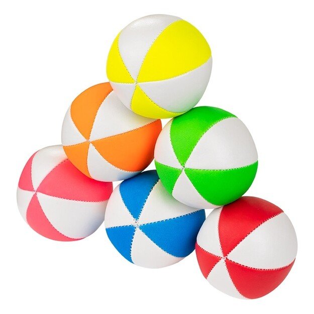 Juggle Dream UV Pro 6 dalių Star žongliravimo kamuoliukas (baltas) 1