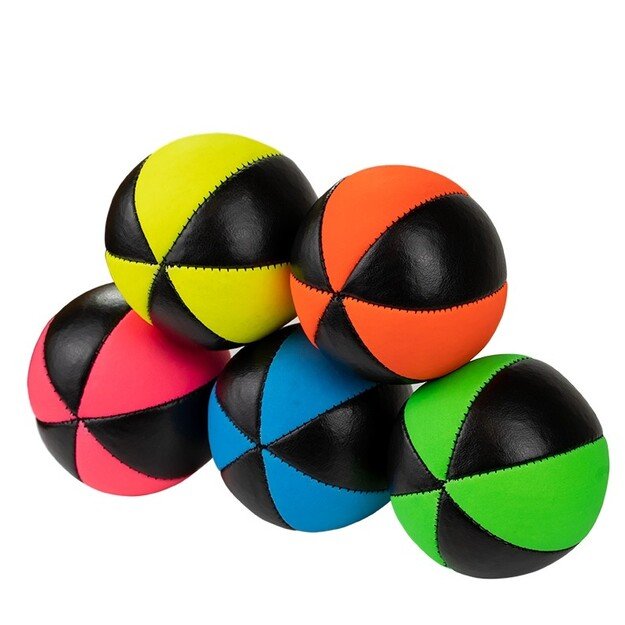 Juggle Dream UV Pro 6 dalių Star žongliravimo kamuoliukas (juodas)